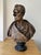 Imposing, antique bust of the Duke of Wellington. English from the late 19th century, approx. 1880. Great detail in the...