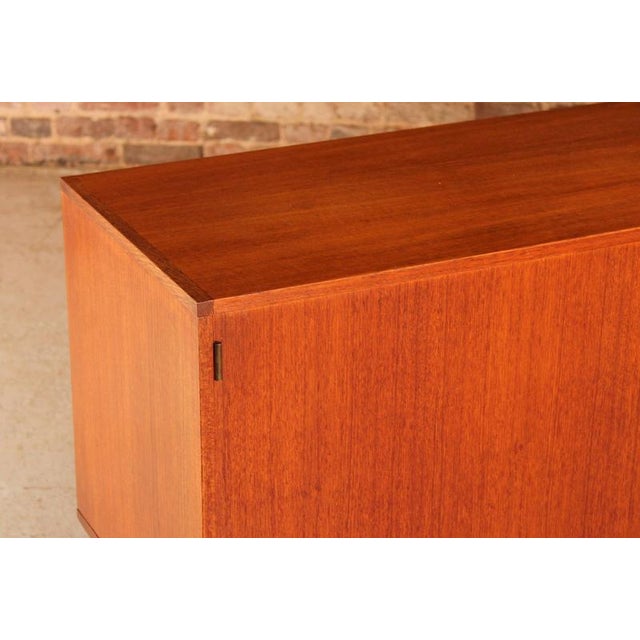Fristho Long Mid-Century Modulus Sideboard in Teak from Fristho, Netherlands, 1960s For Sale - Image 4 of 18