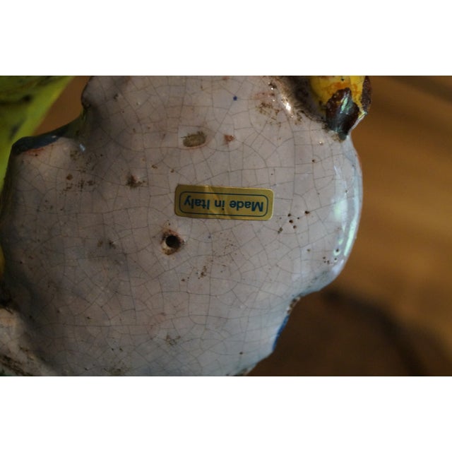 A wonderful pair of vintage Italian pottery lions which will light up your life! The faces are so expressive. These lions...