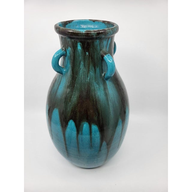 Ceramic Vintage Primavera Vase in Stoneware, France, 1950s For Sale - Image 7 of 18