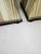 Fabulous Taffeta Silk Fabric with Nailhead Trim. Excellent condition and quality. 1980s.