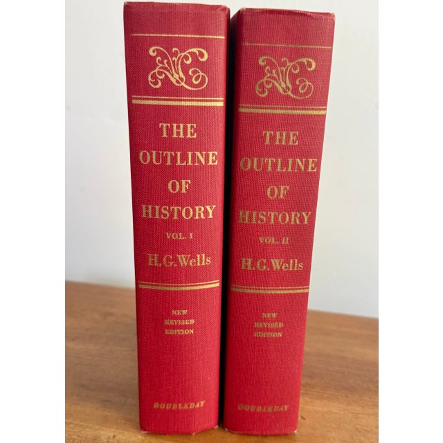 H. G. Wells' "The Outline of History" Complete Set of 2 For Sale - Image 9 of 9