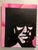 Paint Mid Century Modern Abstract Portrait Painting Pink Black Face Original Art Vintage, Unknown Artist For Sale - Image 7 of 11