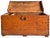 Beautiful 19th-century antique carpenter’s tool chest, handcrafted from solid pine with a rich, naturally aged honey-amber...
