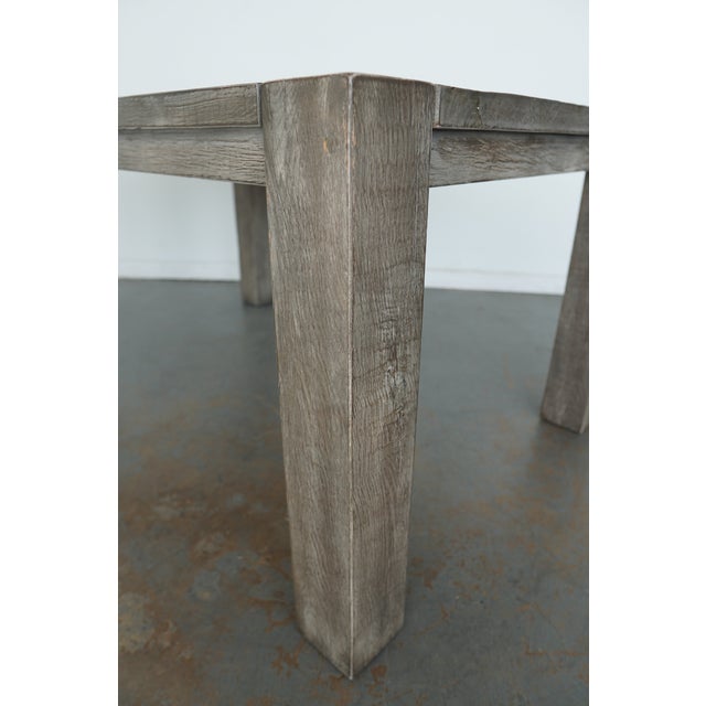 Restoration Hardware Parsons Dining Table For Sale - Image 12 of 13