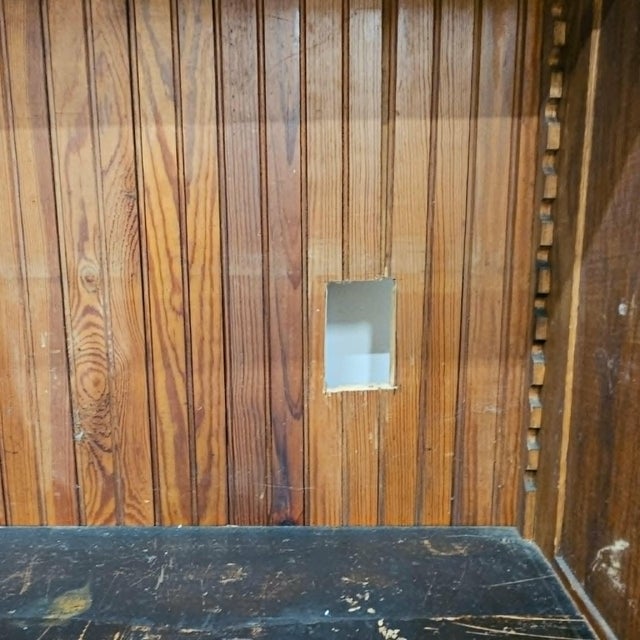 Wood Early 20th Century J.D. Warren General Store Apothecary Cabinet For Sale - Image 7 of 15