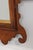 Prince of Wales Chippendale Style Burl Walnut Wall Mirror For Sale - Image 10 of 13