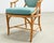 Set of Ten McGuire Organic Modern Rattan Cane Dining Chairs For Sale - Image 17 of 18