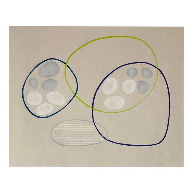 Amanda Andersen, Venn Diagram, Colored Pencil Drawing on Paper, 2023 For Sale