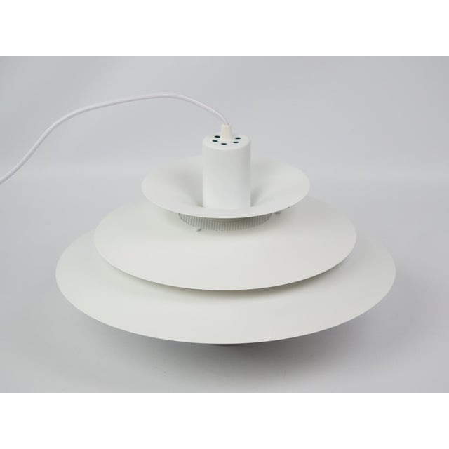 Vintage Danish Verona Pendant Lamp by Kurt Wiborg for Jeka, 1980s For Sale - Image 5 of 13