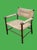 Coffee Vintage Woven Rush Lounge Chair in the Style Mel Smilow For Sale - Image 8 of 10