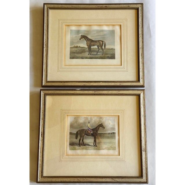 Mid 19th Century Set of 8 Antique English Hand-Colored Equestrian Engravings For Sale In New York - Image 6 of 12