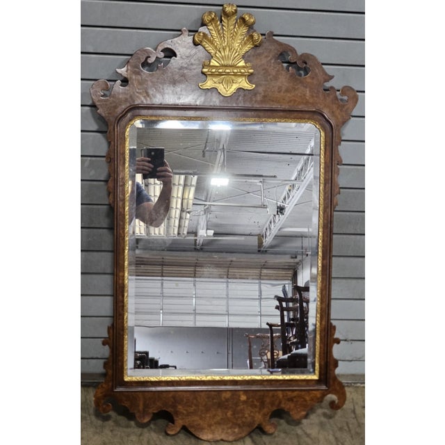 Friedman Brothers Colonial Williamsburg Prince of Wales Beveled Mirror Cw-Lg-5 For Sale - Image 13 of 16