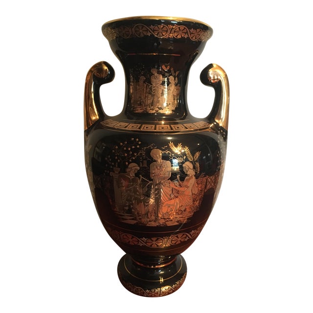 Greek Mythology Scene Vase Chairish