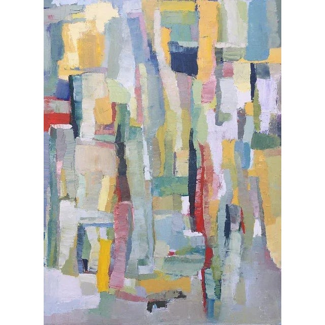 "Hip Hop Playground Ii" Contemporary Original Abstract Oil Painting by Langford Barksdale For Sale