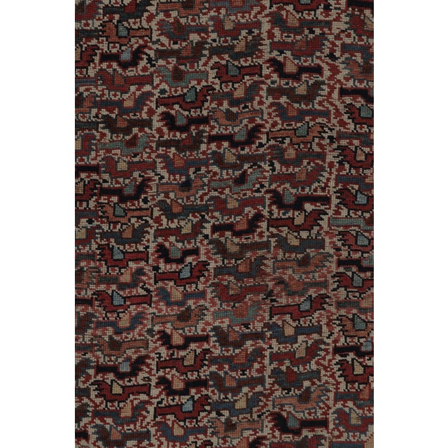 Antique 20th Century Persian Khamseh Rug With Chicken Motif Design - Rug & Kilim For Sale In New York - Image 6 of 10