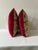 French Embroidered Floral 18” Feather/Down Pillows - A Pair For Sale - Image 3 of 8