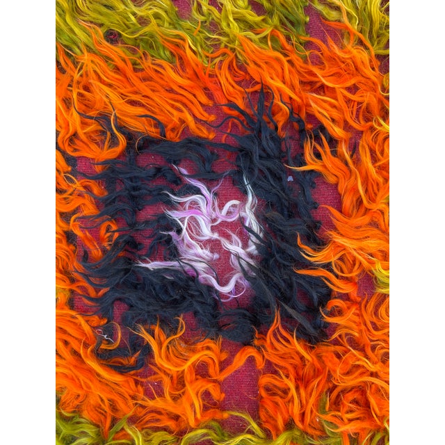 Colorful Turkish Angora Runner For Sale - Image 11 of 12