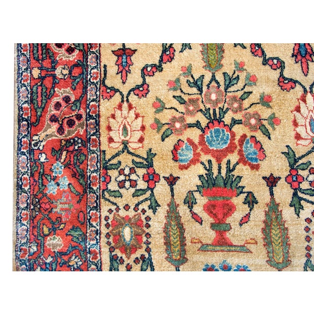 Early 20th Century Early 20th Century Persian Sultanabad Rug For Sale - Image 5 of 11