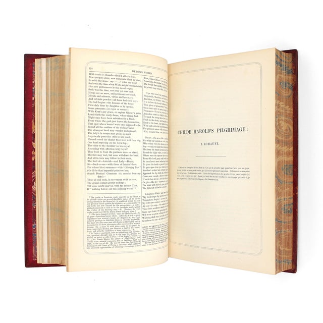 1850 Two-Volume Set of Lord Byron's Illustrated Works For Sale - Image 10 of 11
