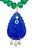 Lapis Peacock Pendant With Emeralds, Diamonds & 14k Gold For Sale - Image 12 of 13