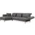 Moule Fabric Corner Sofa in Grey with Manual Function and Left Chaise Lounge from Brühl For Sale - Image 18 of 18