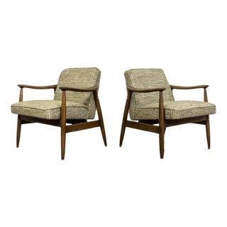 Set of GFM-87 Armchairs by Juliusz Kędziorek for GFM, 1960s For Sale