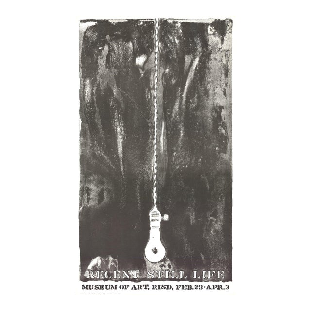 Jasper Johns Recent Still Life (light Bulb), 1968 For Sale