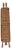 Lg Vintage Unique Dogon Hand Carved Wooden Box Mali 24" H For Sale