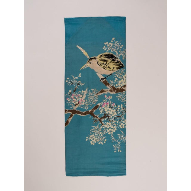 Japanese Ceremonial Silk Wall Tapestry by Renaras For Sale - Image 4 of 6