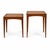 A stylish pair of mid-century teak nesting bedside tables designed by Richard Hornby, known for their refined proportions...