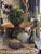 Presenting a vintage Italian majolica style tureen, an eye-catcher for any collection, but also perfect in size for...