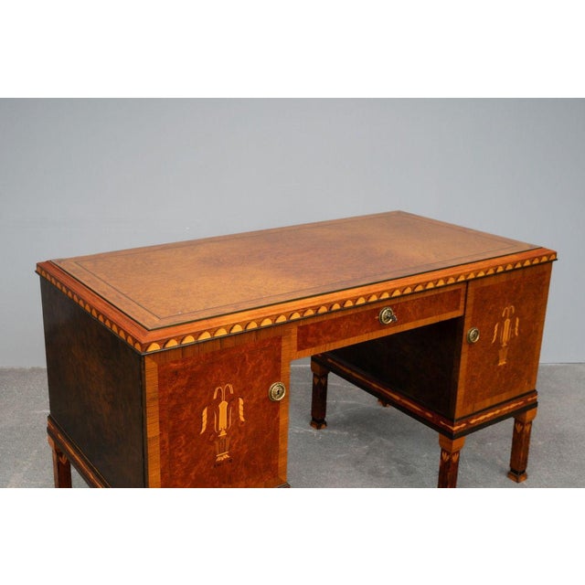 Art Nouveau Desk in Hardwood, Early 20th Century For Sale - Image 10 of 18