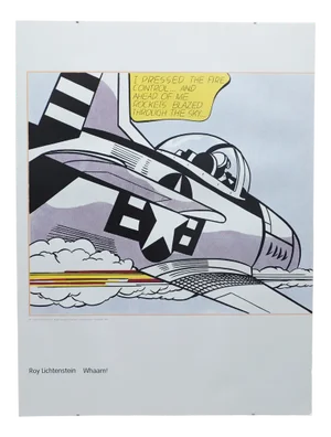 Roy Lichtenstein, Wham!, 2003, Screen Print
