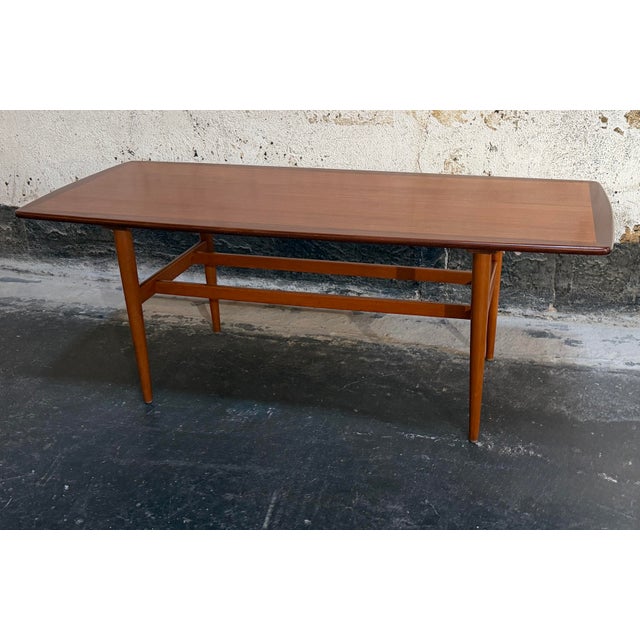 Swedish Mid-Century Modern Teak Coffee Table For Sale - Image 4 of 12