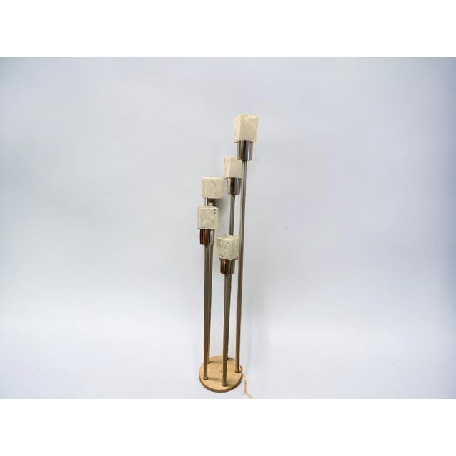 Italian Multi-Flame Floor Lamp from Mazzega, 1970s For Sale - Image 15 of 18