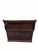 Vintage Colonial Revival Mahogany Storage Bench with Olive Green Leather Seat A handsome Colonial Revival storage bench...