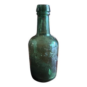 Antique "Brown Stout" Beer Bottle by Dyottville Glass Works, Philadelphia, Circa 1850s