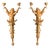 French Gilt Bronze Cherub Wall Lights, Set of 2 For Sale