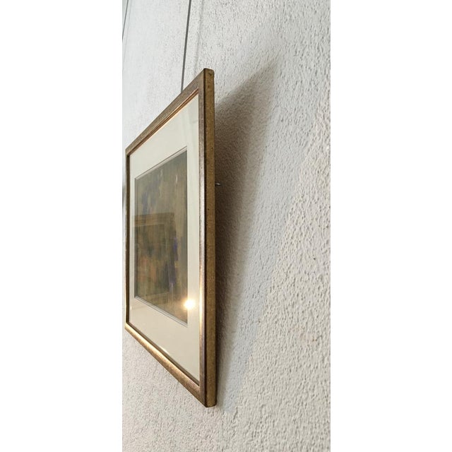 Paper L. Maste, Danse au vent, Gouache & Pastel on Paper, Framed For Sale - Image 7 of 9