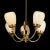 1960s Brass Chandelier by Mauri Almari for Idman, Finland, 1966 For Sale - Image 5 of 5
