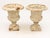 White Pair of White Cast Iron Urns, French Early 20th Century For Sale - Image 8 of 9