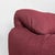 Maroon Italian Modern Burgundy Fabric Maralunga Sofa by Vico Magistretti for Cassina, 1970s For Sale - Image 8 of 14