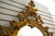 Rococo Style Ornate Gold Frame Wall Mirror For Sale - Image 4 of 10