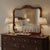 Wood Vintage French Provincial Wall Mirror Large Wood Framed-Hollywood Regency-Vanity For Sale - Image 7 of 11
