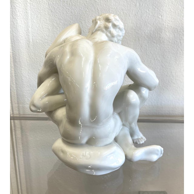 Mid 20th Century Dahl Jensen Couple For Sale In Palm Springs - Image 6 of 11