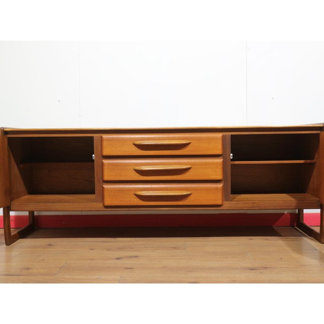Mid Century Modern Vintage Teak British Credenza Sideboard For Sale - Image 13 of 14