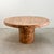 Karl Springer Vintage 1970s Mid Century Modern Round Cork Dining Table – Burlwood For Sale - Image 4 of 11