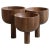 Triple Tray 2.0 in African Walnut by Arno Declercq For Sale - Image 9 of 9