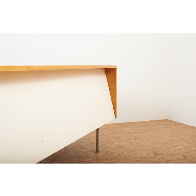 Desk with Round Tube Legs by Erika Schläpfer, 1956 For Sale - Image 6 of 14